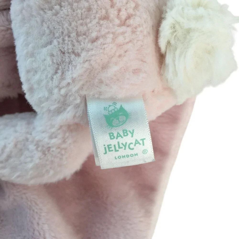 Baby Jellycat Pink Bashful Bunny Rabbit Lovey 13